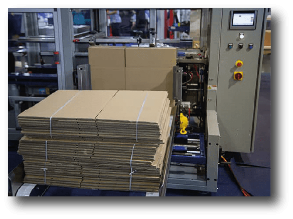 Box packing machine